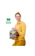 Puzzle Puzzlove CzuCzu 500 el. Miasto Krak�w Bright Junior Media