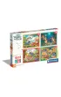 Puzzle 4w1 - SuperColor. Disney WTP (12+16+20+24 el.) Clementoni