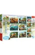 Puzzle 10w1 Poznaj wszystkie dinozaury Trefl