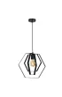 Luminex Geometryczna lampa wisz�ca Hexagon 40 cm