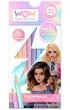 KIDS EUROSWAN Zestaw pi�mienniczy - kredki + o��wki + zeszyt WOW g�adki