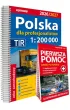 Polska Atlas Samochodowy dla Profesjonalist�w. 1:200 000 + Pierwsza Pomoc 2025/2026