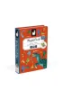 Puzzle Magnetyczna uk�adanka Dinozaury Magnetibook Janod