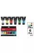Artix Farba akrylowa 75ml 6 kolor�w 6 x 75 ml