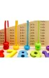 Zabawka edukacyjna liczyd�o klocki cyfry Ecotoys