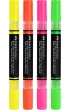 Marker akrylowy Black Edition 4kol FABER-CASTELL