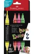 Marker akrylowy Black Edition 4kol FABER-CASTELL