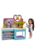 Barbie Chelsea Zestaw weterynarz + lalka Mattel