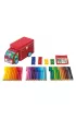 Faber-Castell Flamastry Connector w metalowym samochodzie 33 szt.