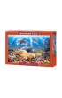 Puzzle 500 el. Podwodne delfiny Castorland