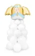 PartyDeco Bukiet balon�w Anio� bia�y 140x70cm