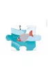 Puzzle sensoryczne Lodowa kraina Janod