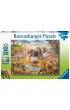 Puzzle 100 el. XXL Dzikie zwierz�ta Ravensburger