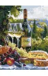 Ideyka Malowanie po numerach - Smak chardonnay 30x40cm
