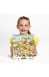Dzikie puzzle 200 el. Parki narodowe. CzuCzu Bright Junior Media