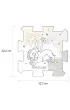 Puzzle Uk�adanka Puzzlopianka - Bambi Trefl