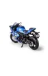 MSZ Motocykl Suzuki GSX-R1000 niebieski 1:18 Daffi