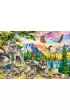 Puzzle 1000 el. Wolf Family and Eagles Castorland
