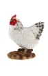 ProGarden Figurka ogrodowa Kura biaa 19 cm