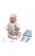 Lalka bobas �miej�ca Tala/Talo mix ubra� 44cm Llorens