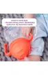 b.box Bidon ze s�omk�, sza�wiowy 240 ml