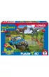 Puzzle 60 el. SCHLEICH Dinozaury Schmidt
