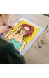 Ravensburger CreArt na p��tnie: Kobieta w okularach 30x40cm