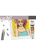 Ravensburger CreArt na p��tnie: Kobieta w okularach 30x40cm