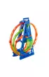 Hot Wheels Tor samochodowy Action Potr�jna p�tla. Zestaw HMX37 Mattel