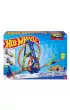 Hot Wheels Tor samochodowy Action Potr�jna p�tla. Zestaw HMX37 Mattel