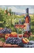Ideyka Diamentowa mozaika - Owocowe wino 40x50cm