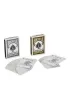 Bicycle Prestige Line, zestaw kart do gry Poker Back 2, zote i srebrne