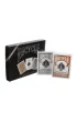 Bicycle Prestige Line, zestaw kart do gry Poker Back 2, zote i srebrne