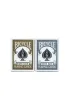 Bicycle Prestige Line, zestaw kart do gry Poker Back 2, zote i srebrne