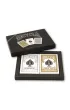 Bicycle Prestige Line, zestaw kart do gry Poker Back 2, zote i srebrne