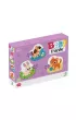 Puzzle 3w1 Zwierzaki Maksik