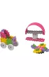 Mini Waffle Konstruktor Klocki konstrukcyjne Mini Waffle 35 element�w Konstruktor Ma�y r�owy MARIOINEX 902790