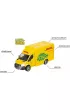 Majorette GS Mercedes-Benz DHL 12.5 cm 213742000 Simba