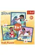 Puzzle 3w1 (20+36+50 el.) Czas ze Stitchem Trefl