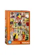 Puzzle 1000 el. Theater & Opera Vintage Art. Eurographics