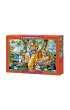 Puzzle 1000 el. Tygrysy przy potoku Castorland
