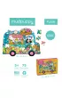 Mudpuppy Puzzle konturowe Food Truck 75 el.