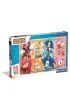 Puzzle 60 el. Maxi SuperColor. Sonic Clementoni