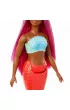 Barbie. Lalka Syrenka Koralowy ogon HRR04 Mattel