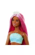 Barbie. Lalka Syrenka Koralowy ogon HRR04 Mattel