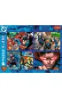 Puzzle 4x250 el. Odwaga Supermana Trefl