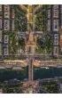 Puzzle 1500 el. HQ Flying Over Paris Clementoni