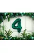 Godan Balon foliowy B&C cyfra 4 ziele� butelkowa 85cm