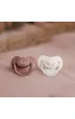 Babyono Smoczki anatomiczne silikonowe 18 m+ 2 szt.