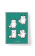 Narcissus Zeszyt A5 60k.w kratk� PP Kawaii 1szt.mix